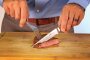 Napoleon Wellenschliff Steak Messer mit Holzgriff